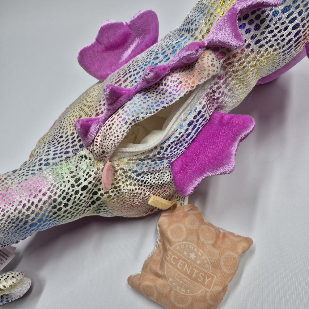 Scentsy Buddy Suri the Seahorse Light Purple 17 Inch - Picture 9 of 15
